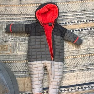 Fleece lined snow suit 18mths